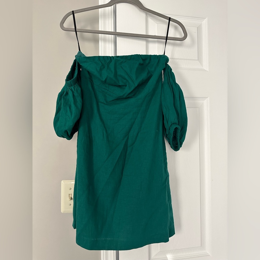 Off The Shoulder Short Sleeve Dress